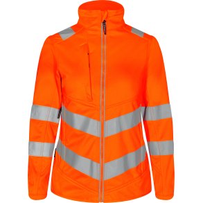 ENGEL Safety dame softshelljakke Hi-vis Orange 1156-237