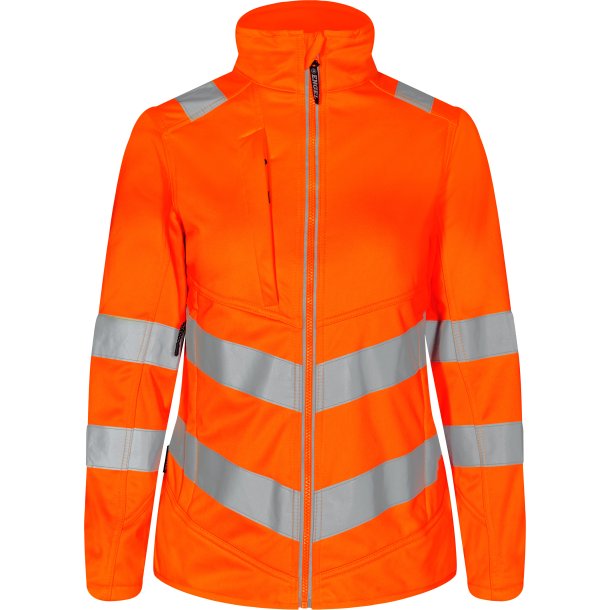 ENGEL Safety dame softshelljakke Hi-vis Orange 1156-237
