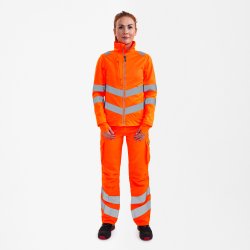 ENGEL Safety dame softshelljakke Hi-vis Orange 1156-237
