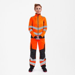 ENGEL Safety dame softshelljakke Orange/Antrazitgrå 1156-237