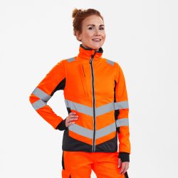 ENGEL Safety dame softshelljakke Orange/Antrazitgrå 1156-237
