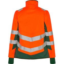 ENGEL Safety dame softshelljakke Orange/Grn 1156-237
