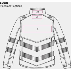 ENGEL Safety dame softshelljakke Orange/Grn 1156-237