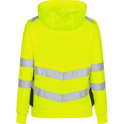 ENGEL Safety dame sweat cardigan Gul/Sort 8027-241
