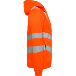 ENGEL Safety dame sweat cardigan Hi-vis Orange 8027-241
