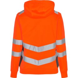ENGEL Safety dame sweat cardigan Orange/Antrazitgrå 8027-241