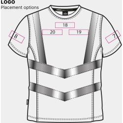 ENGEL Safety dame T-shirt Gul 9542-182