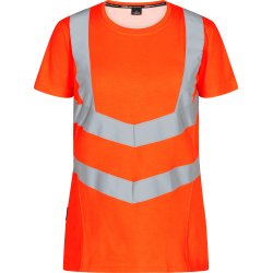ENGEL Safety dame T-shirt Hi-vis Orange 9542-182