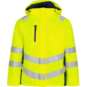 ENGEL Safety dame vinterjakke Gul/Blue Ink 1943-930