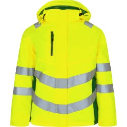 ENGEL Safety dame vinterjakke Gul/Grøn 1943-930