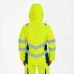 ENGEL Safety dame vinterjakke Gul/Grøn 1943-930