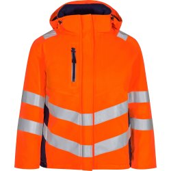 ENGEL Safety dame vinterjakke Orange/Blue ink 1943-930
