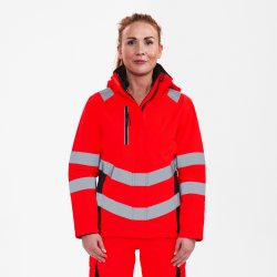 ENGEL Safety dame vinterjakke Rød/Sort 1943-930