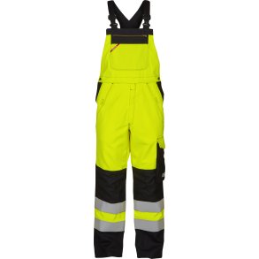 ENGEL Safety+ EN ISO 20471 lysbueoverall Kl. 2 Gul/Sort 3445-106