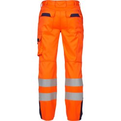 ENGEL Safety+ EN ISO 20471 Multinorm Inherent bukser Orange/Marine 2285-830