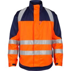 ENGEL Safety+ EN ISO 20471 Multinorm Inherent jakke Orange/Marine 1285-830