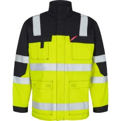ENGEL Safety+ EN ISO 20471 Multinorm jakke Gul/Sort 1235-820