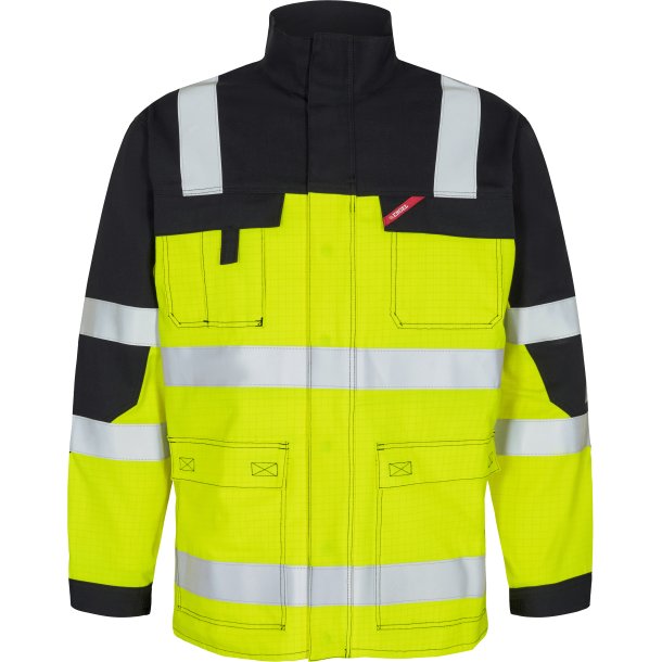 ENGEL Safety+ EN ISO 20471 Multinorm jakke Gul/Sort 1235-820