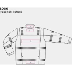 ENGEL Safety+ EN ISO 20471 Multinorm jakke Gul/Sort 1235-820