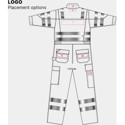 ENGEL Safety+ EN ISO 20471 Multinorm kedeldragt Gul/Sort 4235-825