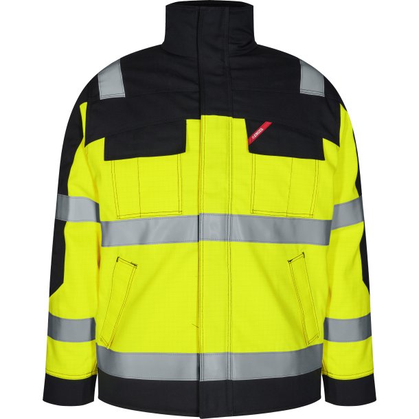 ENGEL Safety+ EN ISO 20471 Multinorm vinterjakke Gul/Sort 1935-820