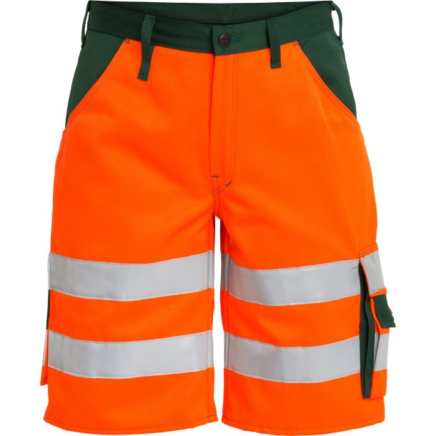ENGEL Safety EN ISO 20471 shorts Orange/Grn 6501-770