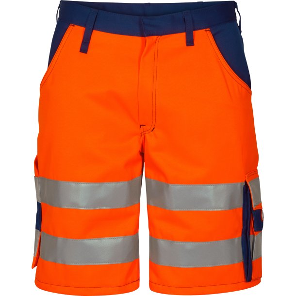 ENGEL Safety EN ISO 20471 shorts Orange/Marine 6501-770