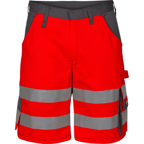 ENGEL Safety EN ISO 20471 shorts Rd/Gr 6501-770