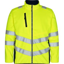 ENGEL Safety fleecejakke Gul/Blue Ink 1192-236