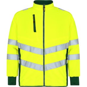 ENGEL Safety fleecejakke Gul/Grn 1192-236