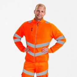 ENGEL Safety fleecejakke Hi-vis Orange 1192-236