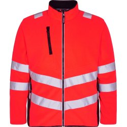 ENGEL Safety fleecejakke Rd/Sort 1192-236