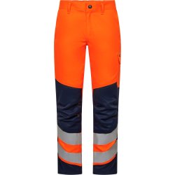 ENGEL SAFETY+ forede arbejdsbukser Orange/Blue ink 2317-188