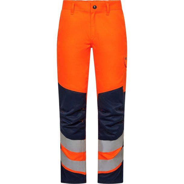 ENGEL SAFETY+ forede arbejdsbukser Orange/Blue ink 2317-188