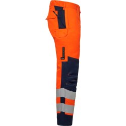 ENGEL SAFETY+ forede arbejdsbukser Orange/Blue ink 2317-188