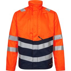 ENGEL SAFETY+ foret arbejdsjakke Orange/Blue ink 1317-188
