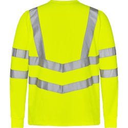 ENGEL Safety Grandad langrmet T-shirt Gul 9548-182