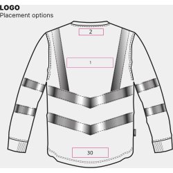 ENGEL Safety Grandad langærmet T-shirt Orange 9548-182