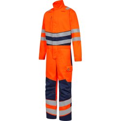 ENGEL Safety+ kedeldragt Orange/Blue ink 4231-188