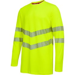 ENGEL Safety T-shirt med lange �rmer Gul 9555-195