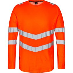 ENGEL Safety lang�rmet T-shirt Hi-vis Orange 9545-182