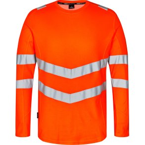 ENGEL Safety lang�rmet T-shirt Hi-vis Orange 9545-182