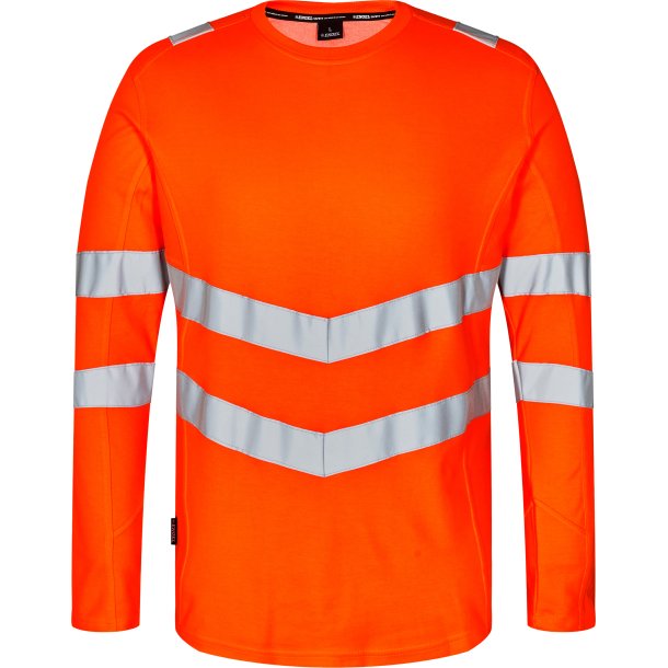 ENGEL Safety lang�rmet T-shirt Hi-vis Orange 9545-182