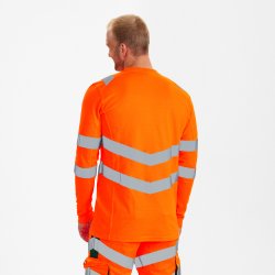 ENGEL Safety lang�rmet T-shirt Hi-vis Orange 9545-182