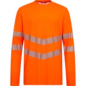 ENGEL Safety lang�rmet T-shirt Hi-vis Orange 9555-195
