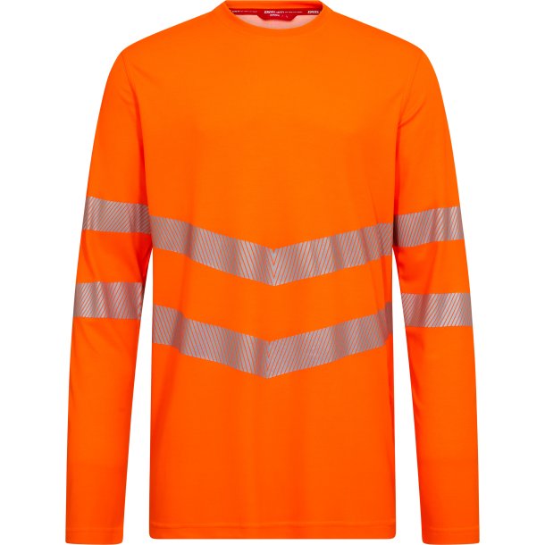 ENGEL Safety lang�rmet T-shirt Hi-vis Orange 9555-195