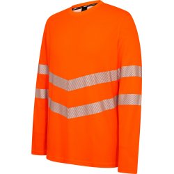 ENGEL Safety lang�rmet T-shirt Hi-vis Orange 9555-195