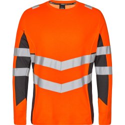 ENGEL Safety langrmet T-shirt Orange/Antrazitgr 9545-182