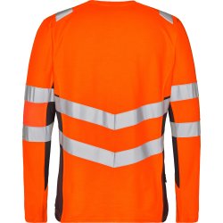 ENGEL Safety langrmet T-shirt Orange/Antrazitgr 9545-182