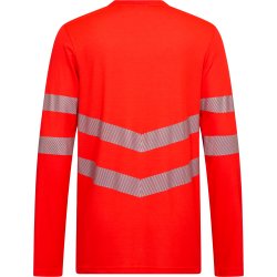 ENGEL Safety T-shirt med lange �rmer R�d 9555-195